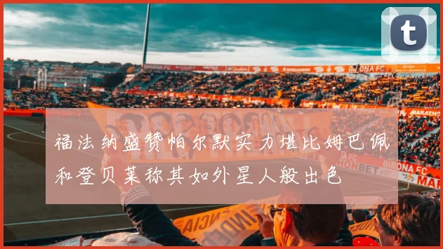 福法纳盛赞帕尔默实力堪比姆巴佩和登贝莱称其如外星人般出色