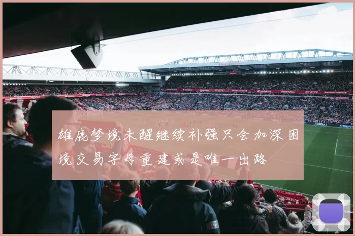 雄鹿梦境未醒继续补强只会加深困境交易字母重建或是唯一出路